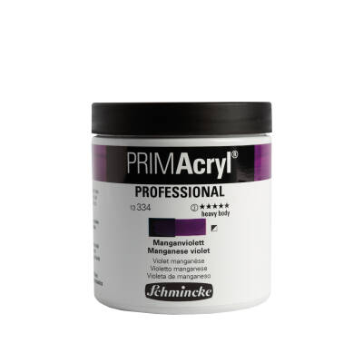Schmincke Primacryl Artist Acrylic Paint 237 ml Series 3 334 Manganese Violet - 2