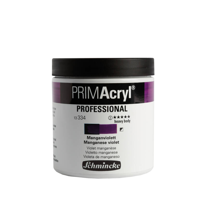 Schmincke Primacryl Artist Acrylic Paint 237 ml Series 3 334 Manganese Violet - 2