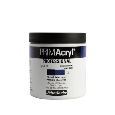 Schmincke Primacryl Artist Acrylic Paint 237 ml Series 3 439 Phthalo blue cyan