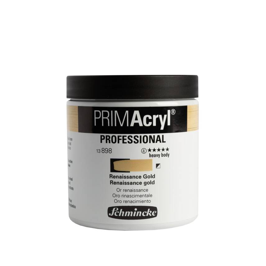 Schmincke Primacryl Artist Acrylic Paint 237 ml Series 4 898 Renaissance gold - 1
