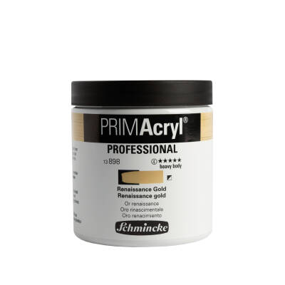 Schmincke Primacryl Artist Acrylic Paint 237 ml Series 4 898 Renaissance gold - 2