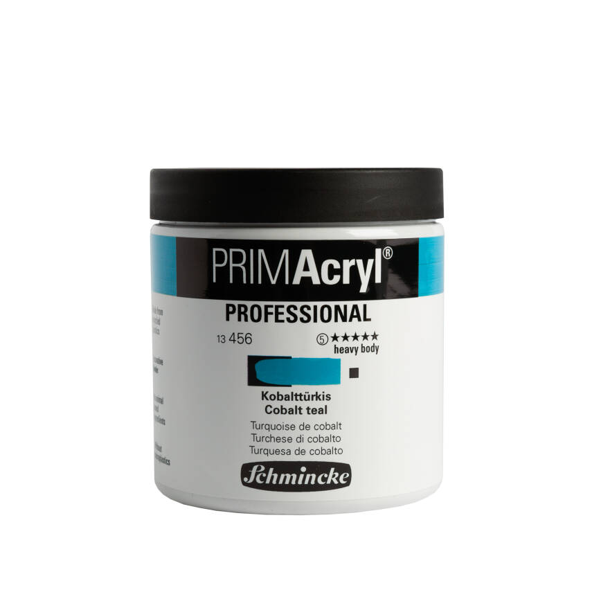 Schmincke Primacryl Artist Acrylic Paint 237 ml Series 5 456 Cobalt teal - 1