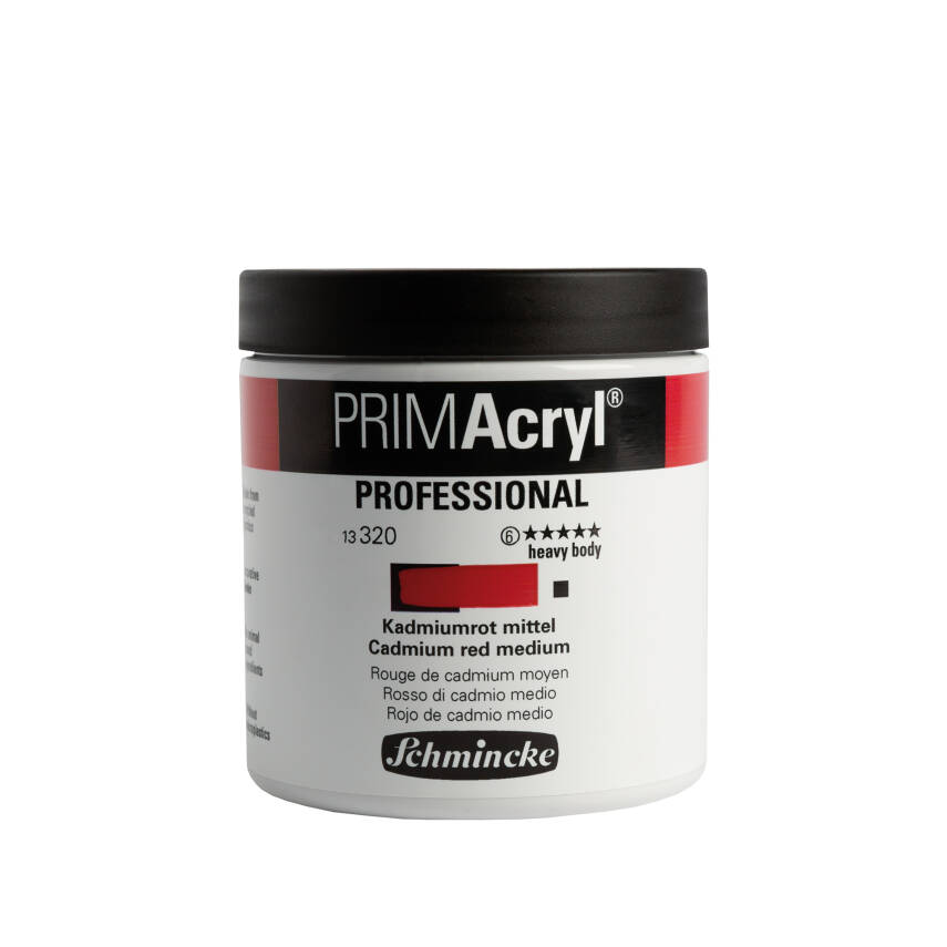 Schmincke Primacryl Artist Acrylic Paint 237 ml Series 6 320 Cadmium red medium - 1