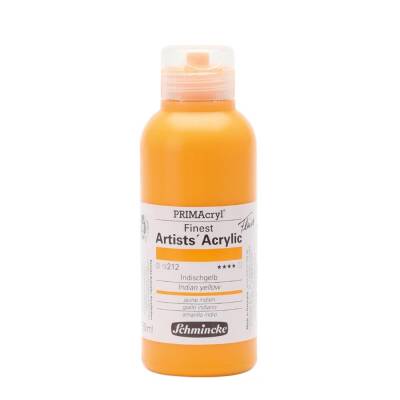 Schmincke Primacryl Artist Acrylic Paint 250 ml Series 2 212 Indian Yellow
