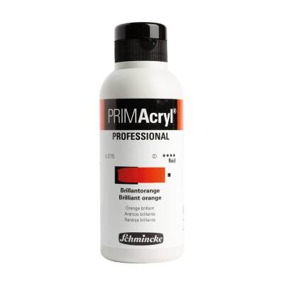 Schmincke Primacryl Artist Acrylic Paint 250 ml Series 2 215 Brilliant Orange Fluid