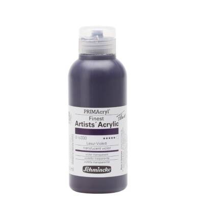 Schmincke Primacryl Artist Acrylic Paint 250 ml Series 2 330 Translucent Violet