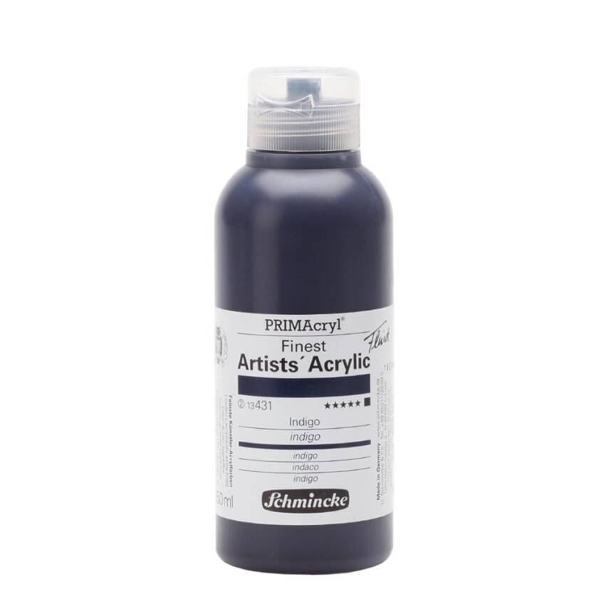 Schmincke Primacryl Artist Acrylic Paint 250 ml Series 2 431 Indigo - 1