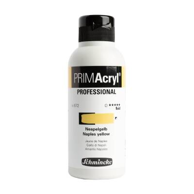 Schmincke Primacryl Artist Acrylic Paint 250 ml Series 2 672 Naples Yellow Fluid