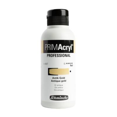 Schmincke Primacryl Artist Acrylic Paint 250 ml Series 4 897 Antique Gold Fluid
