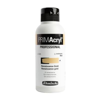 Schmincke Primacryl Artist Acrylic Paint 250 ml Series 4 898 Renaissance Gold Fluid