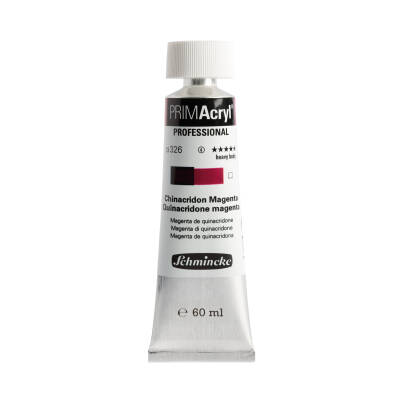 Schmincke Primacryl Artist Acrylic Paint 326 Quinacridone Magenta 60 ml