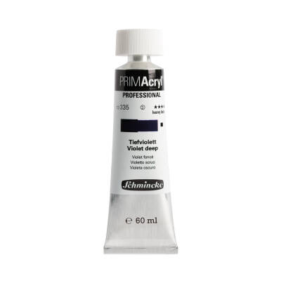 Schmincke Primacryl Artist Acrylic Paint 335 Violet Deep 60 ml