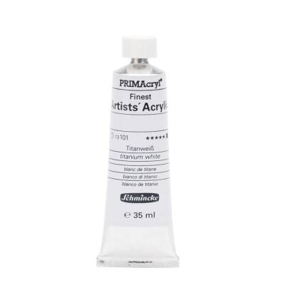 Schmincke Primacryl Artist Acrylic Paint 35 ml Series 1 101 Titanium White