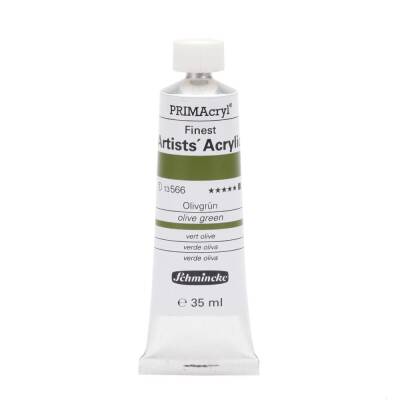 Schmincke Primacryl Artist Acrylic Paint 35 ml Series 1 566 Olive Green