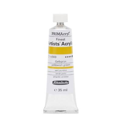 Schmincke Primacryl Artist Acrylic Paint 35 ml Series 1 569 Yellowish Green