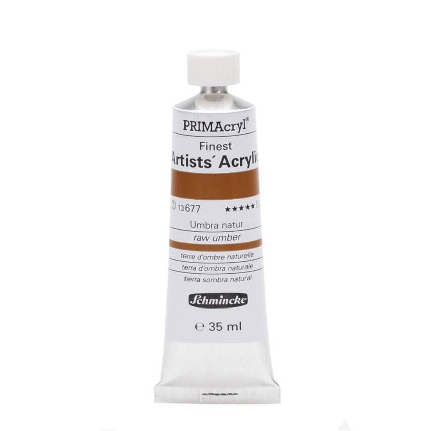 Schmincke Primacryl Artist Acrylic Paint 35 ml Series 1 677 Raw Umber - 1