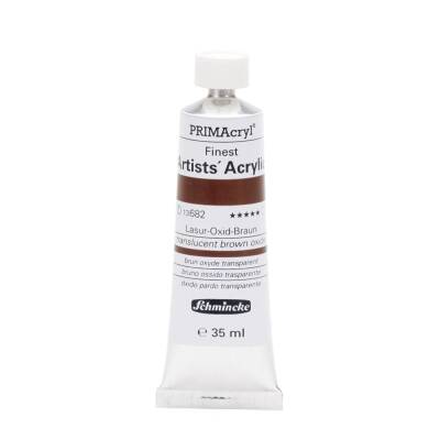 Schmincke Primacryl Artist Acrylic Paint 35 ml Series 1 682 Translucent BroOxide