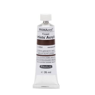 Schmincke Primacryl Artist Acrylic Paint 35 ml Series 1 684 Natural Burnt Umber