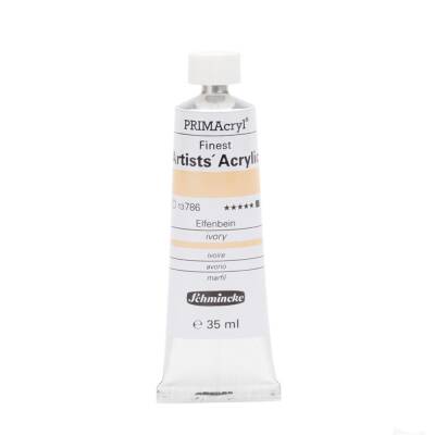 Schmincke Primacryl Artist Acrylic Paint 35 ml Series 1 786 Ivory
