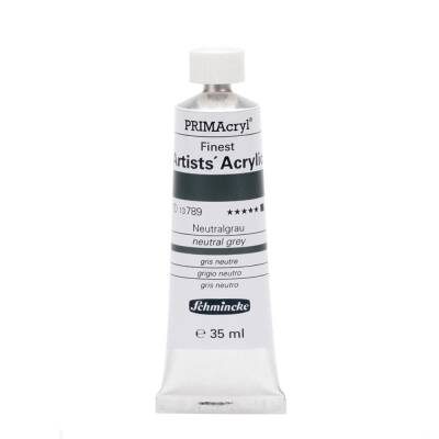 Schmincke Primacryl Artist Acrylic Paint 35 ml Series 1 789 Neutral Gray
