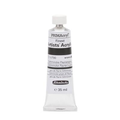 Schmincke Primacryl Artist Acrylic Paint 35 ml Series 1 790 Schmincke Payne'S Gray