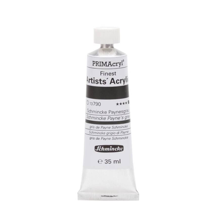 Schmincke Primacryl Artist Acrylic Paint 35 ml Series 1 790 Schmincke Payne'S Gray - 1