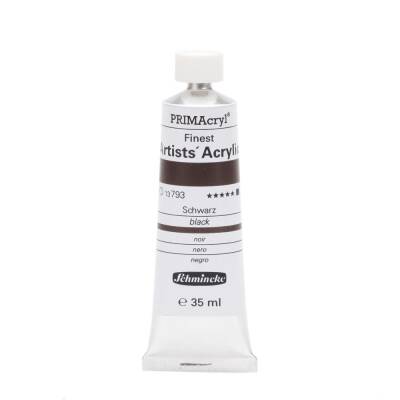 Schmincke Primacryl Artist Acrylic Paint 35 ml Series 1 793 Black