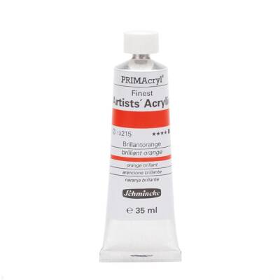 Schmincke Primacryl Artist Acrylic Paint 35 ml Series 2 215 Brilliant Orange
