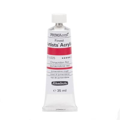 Schmincke Primacryl Artist Acrylic Paint 35 ml Series 2 325 Quinacridone Red