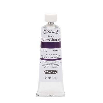 Schmincke Primacryl Artist Acrylic Paint 35 ml Series 2 330 Translucent Violet