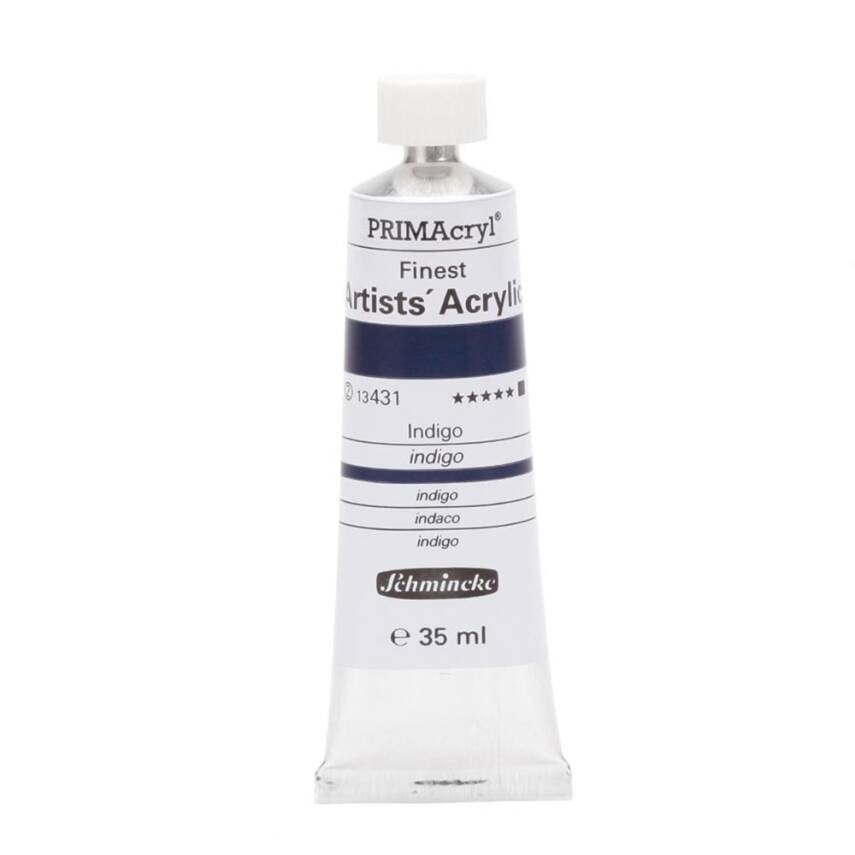 Schmincke Primacryl Artist Acrylic Paint 35 ml Series 2 431 Indigo - 1