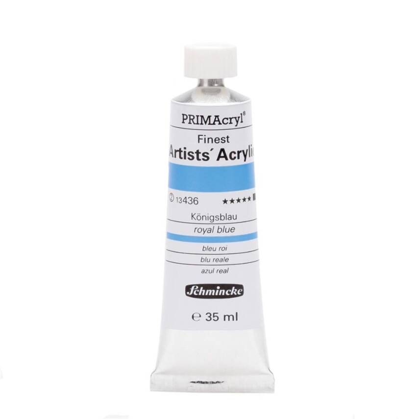 Schmincke Primacryl Artist Acrylic Paint 35 ml Series 2 436 Royal Blue - 1