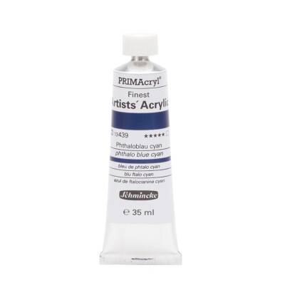 Schmincke Primacryl Artist Acrylic Paint 35 ml Series 2 439 Phthalo Blue Cyan