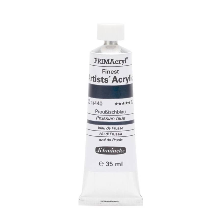 Schmincke Primacryl Artist Acrylic Paint 35 ml Series 2 440 Prussian Blue - 1