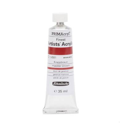 Schmincke Primacryl Artist Acrylic Paint 35 ml Series 2 681 Madder Brown