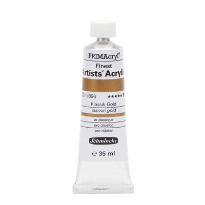 Schmincke Primacryl Artist Acrylic Paint 35 ml Series 2 896 Classic Gold