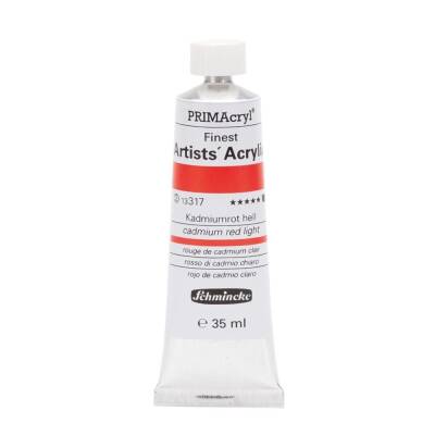 Schmincke Primacryl Artist Acrylic Paint 35 ml Series 3 317 Cadmium Red Light