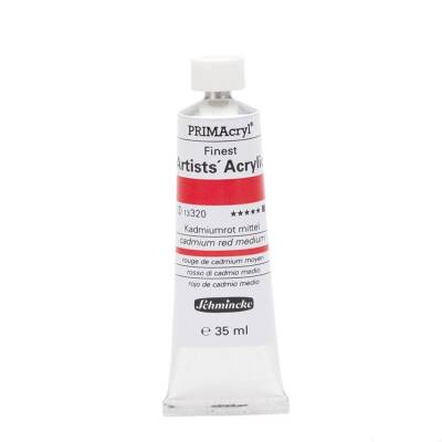 Schmincke Primacryl Artist Acrylic Paint 35 ml Series 3 320 Cadmium Red Medium