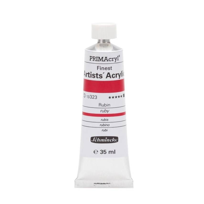 Schmincke Primacryl Artist Acrylic Paint 35 ml Series 3 323 Ruby - 1