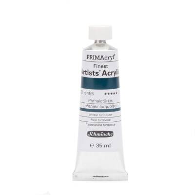 Schmincke Primacryl Artist Acrylic Paint 35 ml Series 3 455 Phthalo Turquoise