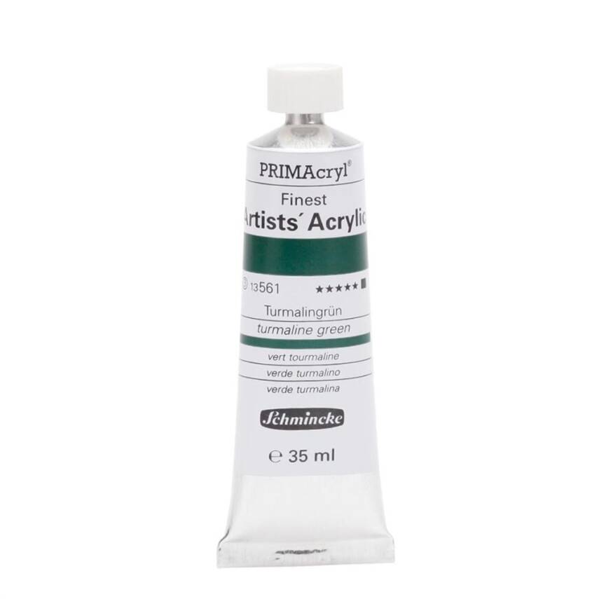 Schmincke Primacryl Artist Acrylic Paint 35 ml Series 3 561 Turmaline Green - 1