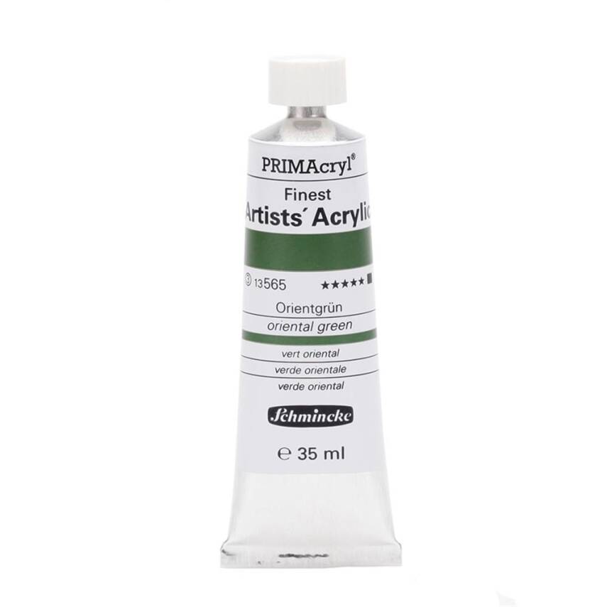 Schmincke Primacryl Artist Acrylic Paint 35 ml Series 3 565 Oriental Green - 1