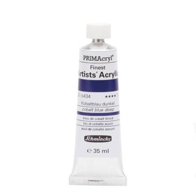 Schmincke Primacryl Artist Acrylic Paint 35 ml Series 4 434 Cobalt Blue Deep