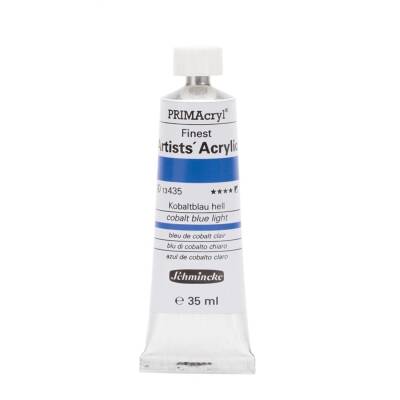 Schmincke Primacryl Artist Acrylic Paint 35 ml Series 4 435 Cobalt Blue Light