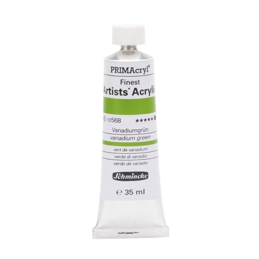 Schmincke Primacryl Artist Acrylic Paint 35 ml Series 4 568 Vanadium Green - 1