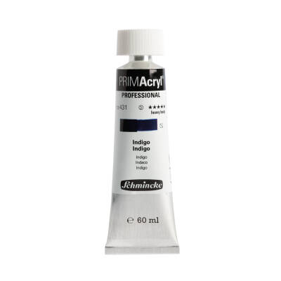 Schmincke Primacryl Artist Acrylic Paint 431 Indigo 60 ml