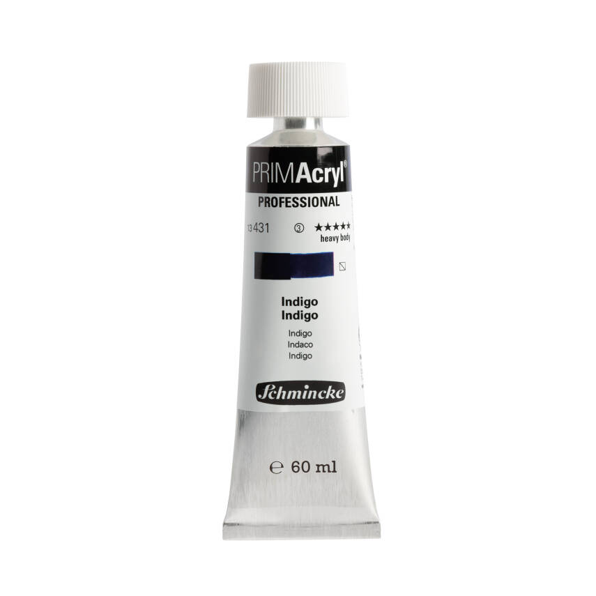 Schmincke Primacryl Artist Acrylic Paint 431 Indigo 60 ml - 1