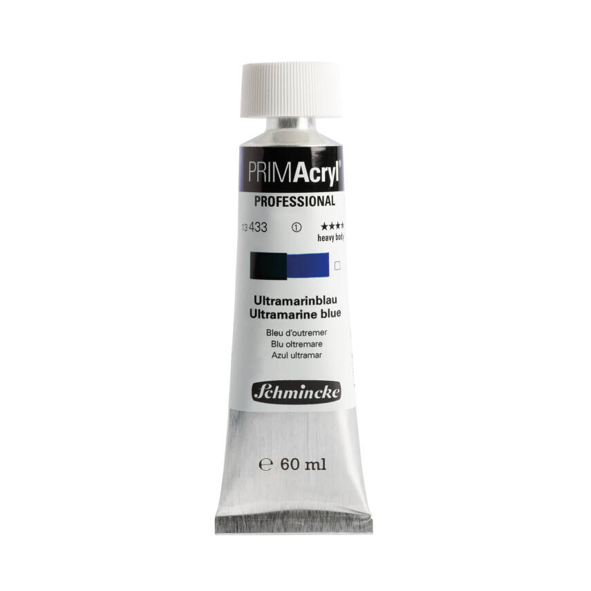 Schmincke Primacryl Artist Acrylic Paint 433 Ultramarine Blue 60 ml - 1