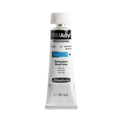 Schmincke Primacryl Artist Acrylic Paint 436 Royal Blue 60 ml