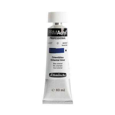 Schmincke Primacryl Artist Acrylic Paint 437 Oriental Blue 60 ml